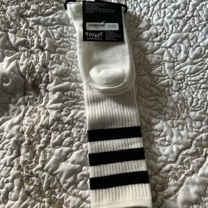 Spirit Athletic Socks with Black Stripes